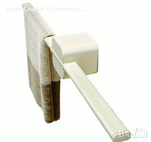 2 бр. издърпващи се закачалки за кърпи, снимка 2 - Закачалки - 51400654