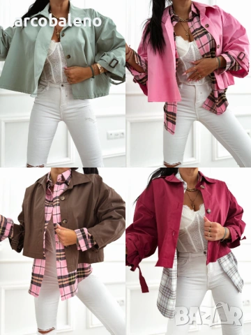 Дамско преходно палто и яке, 4цвята 