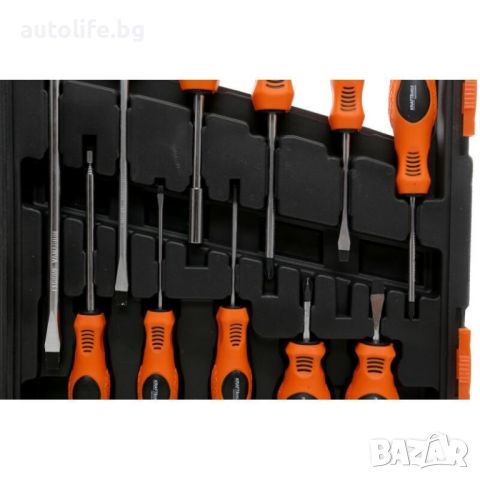 Комплект 75 части отвертки и битове в куфарче, снимка 7 - Отвертки - 46629840