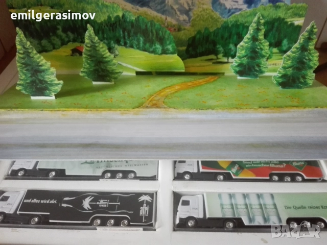 Играчки . Пластмасов влак и лот рекламни камиончета., снимка 11 - Коли, камиони, мотори, писти - 29684338