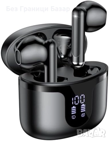 Нови Безжични Bluetooth 5.3 слушалки In-Ear с HiFi стерео звук и мощен бас Кутия за зареждане