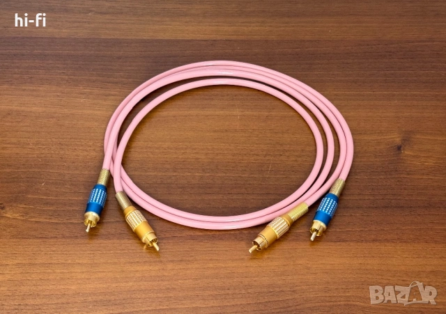 Sonic Link Silver Pink (Black Rhodium) RCA / Аудио кабели, снимка 4 - Ресийвъри, усилватели, смесителни пултове - 53766610
