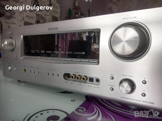 Receiver DENON AVR-2308, снимка 4 - Ресийвъри, усилватели, смесителни пултове - 49233281