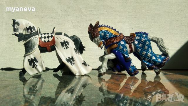 Екшън фигури , коне на рицари с богата орнаментика .  , снимка 10 - Фигурки - 45544434