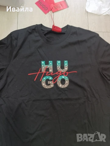 Hugo нова тениска с щампа нов модел, снимка 7 - Тениски - 50923010
