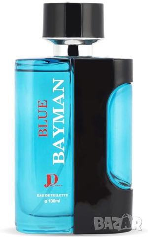 BLUE BAYMAN Eau De Toilette for Men 100ml. 🌊 Открийте синята безкрайност: Blue Bayman ви въвежда в м, снимка 5 - Мъжки парфюми - 45830888