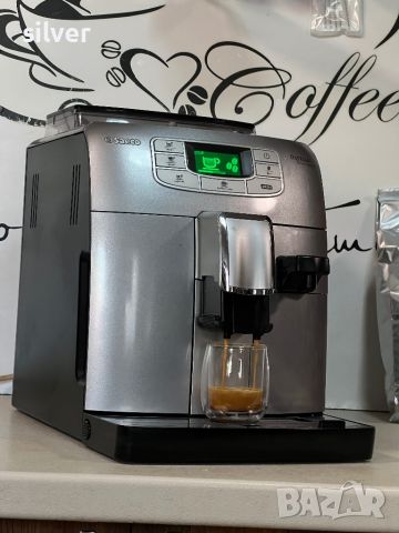 Кафемашина кафе автомат Saeco intelia с гаранция, снимка 2 - Кафемашини - 45293962