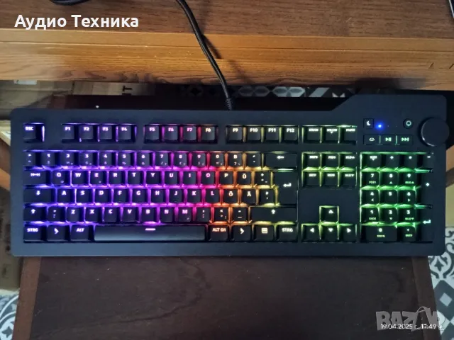 Нереална цена от 100лв. Програмируема геймърска клавиатура Das Keyboard 4Q Smart RGB. Последни 3бр.