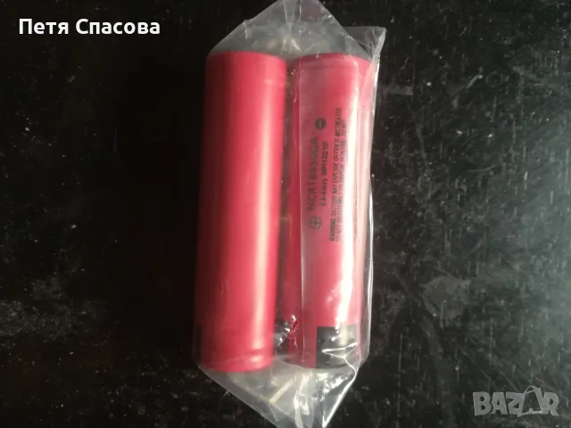 Li-ion батерии. комплект 2бр. висок клас с висок реален капацитет 3500mAh 3.7V 18650, SANYO, снимка 4 - Друга електроника - 47122090