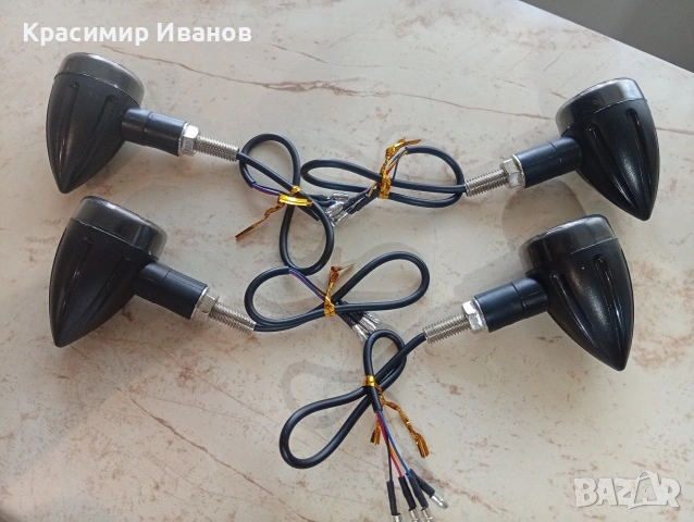 Мигачи за мотор скутер 12v, снимка 6 - Аксесоари и консумативи - 53909064