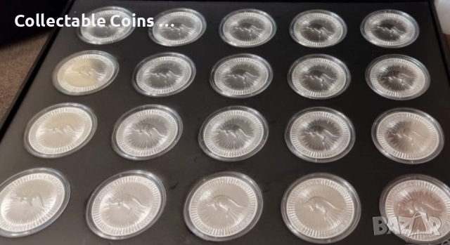 сребърна монета 1 оз 1 oz кенгуру