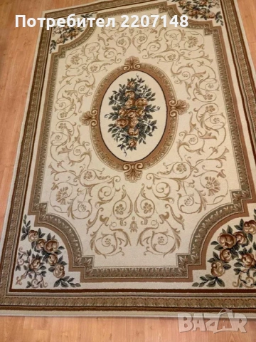 Тъкан персийски килим, снимка 4 - Килими - 53279949