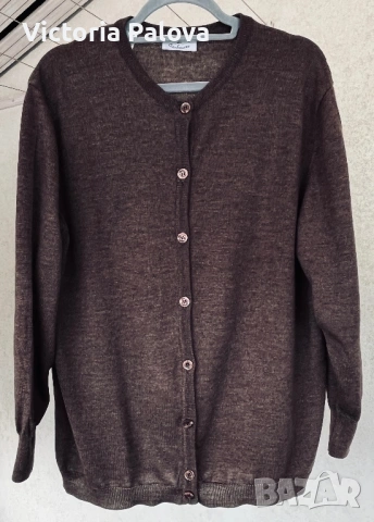 Луксозна мъжка жилетка NUVOLE DI CASHMERE премиум състав, снимка 10 - Блузи - 53345633