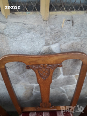 Антикварни столове-4бр.№02, снимка 5 - Столове - 52867736