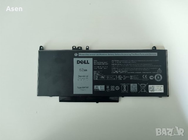 Dell Latitude E5470, E5570, Precision 3510 6MT4T батерия , снимка 1 - Батерии за лаптопи - 46141915