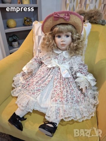 Порцеланова кукла от Alberon Rosie , снимка 15 - Колекции - 46113125