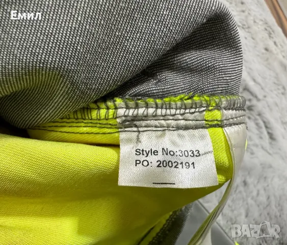 Мъжки шорти Snickers 3033 Hi-Vis Work Shorts, Размер 52, снимка 6 - Къси панталони - 47256601