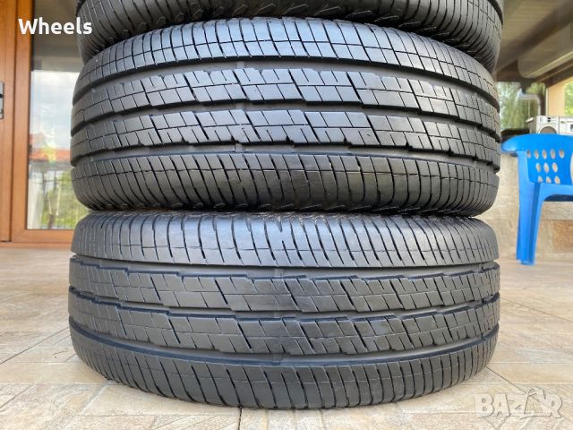 4бр. Бусови Летни гуми 215/65/16C Continental Vanco2 109/107R, снимка 2 - Гуми и джанти - 46649767