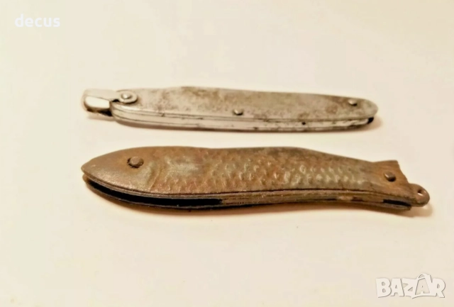 2 броя комунистически джобни метални ножчета, снимка 6 - Антикварни и старинни предмети - 51463843