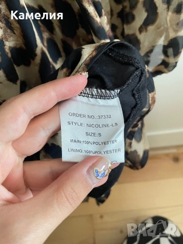 Тигрова рокля , снимка 4 - Рокли - 51465795