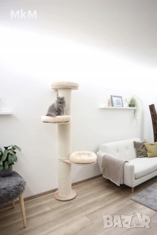 Нова!!!  Драскалка/ катерушка  за котки Kerbl Dolomit Tower, , снимка 5 - За котки - 51178410