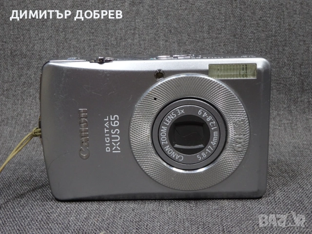 ЦИФРОВ ФОТОАПАРАТ CANON DIGITAL IXUS 65 6.0MP DIGITAL CAMERA, снимка 2 - Фотоапарати - 54005241