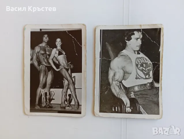 Картички, от стрелбище, тема - спорт, Културисти, 1967-1970 г., снимка 3 - Колекции - 47613803