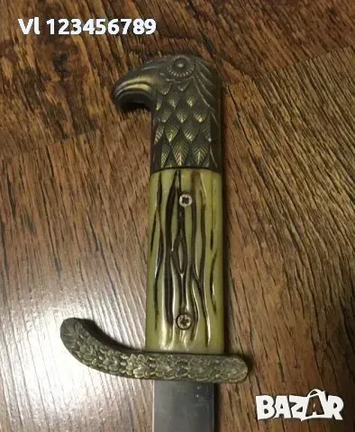 Колекционерски нож в стила и орнаментика на третият райх , снимка 4 - Колекции - 53909828