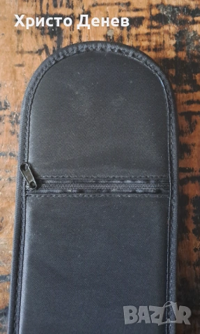 калъф за вратовръзки внос от Испания, черен, с ципово затваряне и допълнителен джоб с цип отвън, снимка 7 - Други - 53436542