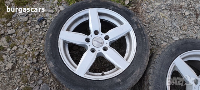 Алуминиеви джанти DEZENT 7Jx16EH2 Bmw E87 205 / 55 /16, снимка 4 - Гуми и джанти - 53695618
