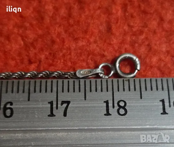 Сребърна гривна. 18см. 925 Проба. Цена 18,99лв. За Севлиево безплатна доставка. , снимка 5 - Гривни - 50425118