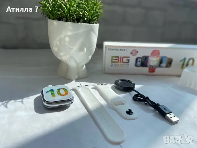 Смарт Часовник,smartwatch T900 Pro Max,smart watch,Iwatch,apple,samsun, снимка 9 - Смарт гривни - 50228663