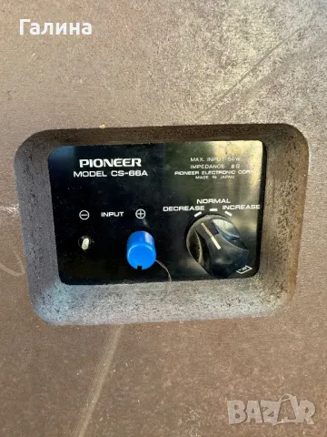 Pioneer cs-66A тонколони , снимка 5 - Тонколони - 48391890