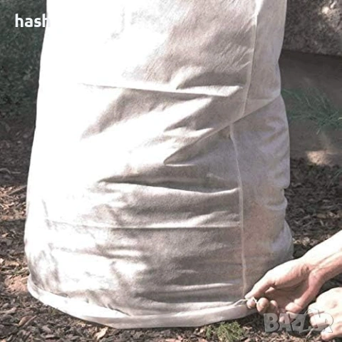 GARDENIX Зимна защита за растения, Защита от замръзване, Зимна защита, с цип и шнур, (2 броя), снимка 4 - Други - 53584129