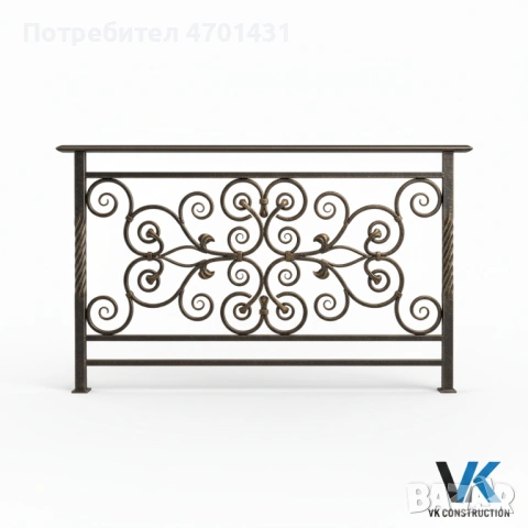 Парапети от ковано желязо, оградни пана, снимка 2 - Монтажи - 53029429