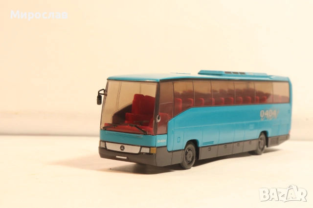 WIKING H0 1/87 MERCEDES BENZ АВТОБУС МОДЕЛ КОЛИЧКА, снимка 4 - Колекции - 54071229