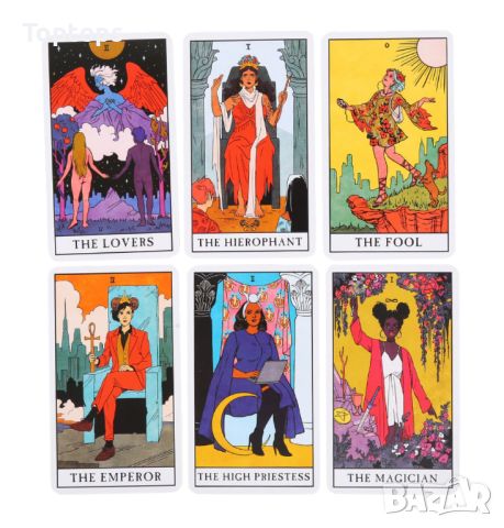 Таро: Silver Witchcraft Tarot & Modern Witch Tarot & Teen Witch Tarot, снимка 4 - Карти за игра - 32557149