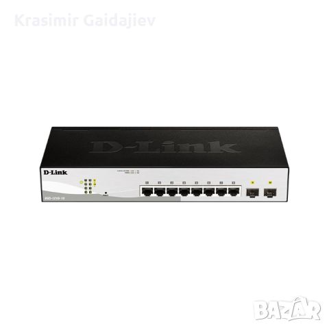 D-Link DGS-1210-10, Smart 10 Port Ethernet Switch, снимка 1 - Суичове - 46818001