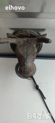 Метална камбана за врата, бик, снимка 2 - Антикварни и старинни предмети - 52559719