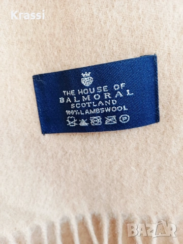 The house of Balmoral Scotland шал от вълна, снимка 4 - Шалове - 53138368