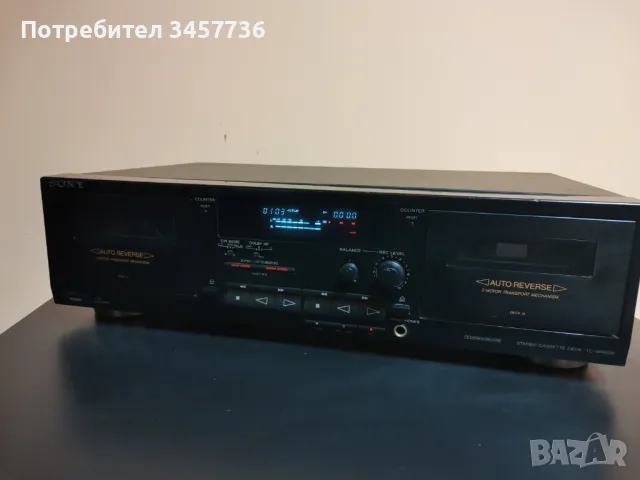 Стерео Дек SONY TC-WR590 MADE IN JAPAN , снимка 3 - Декове - 49453165