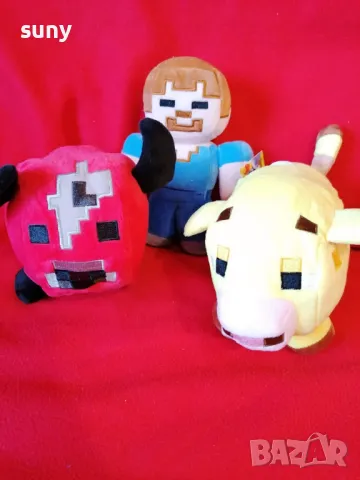Плюшени играчки Майнкрафт нови, снимка 3 - Плюшени играчки - 49689769