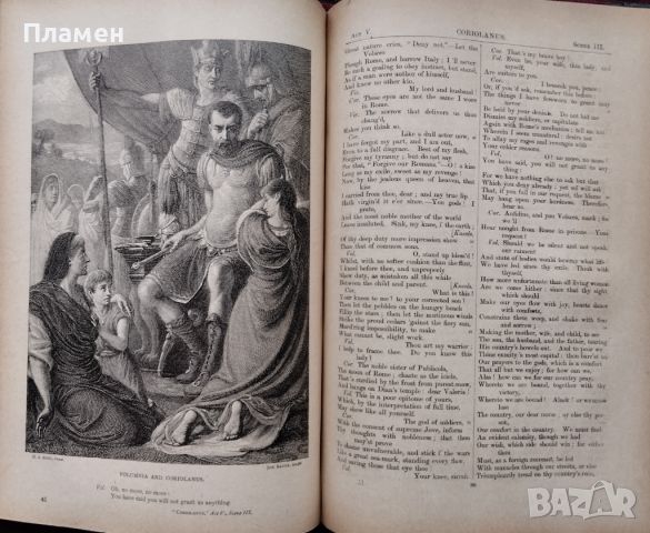 The Royal Shakspere. Vol. 1-3 William Shakespeare /1898/, снимка 17 - Антикварни и старинни предмети - 45130401