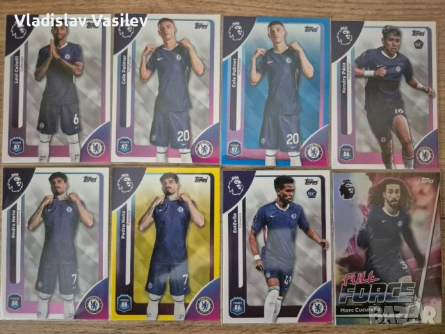 Topps Premier League 25/26 - базови, инсърти и паралели на отборите, снимка 6 - Колекции - 53637078