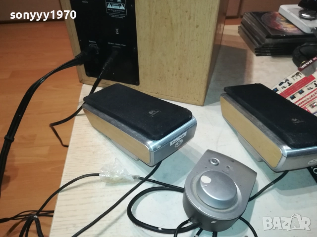 LOGITECH Z-3 БУФЕР С УСИЛВАТЕЛ И 2 КОЛОНИ 0811252011LCHERY2, снимка 9 - Тонколони - 52345383