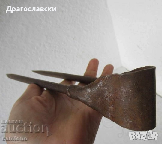 КОВАН голям масивен стар инструмент свредел, маткап, бургия, бургии, фондю, уред, уреди, снимка 6 - Други инструменти - 28883645