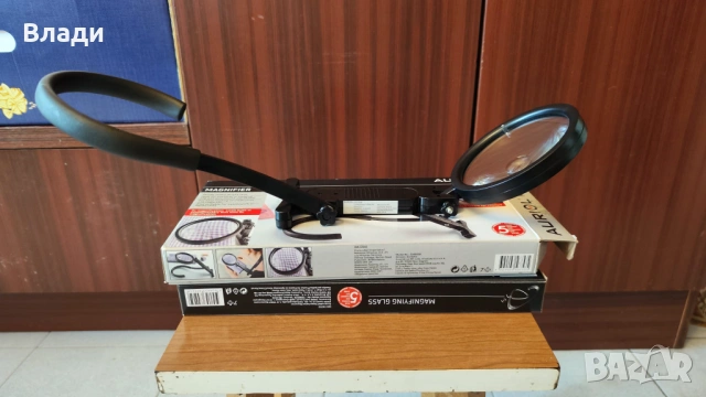 Нова лупа за бродерия, ръкоделие и любителски занимания с 2x и 8x увеличение, снимка 9 - Гоблени - 53146006