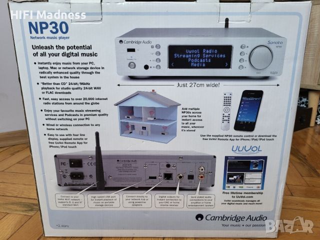 Cambridge Audio Sonata NP30 Network Audio Player, снимка 18 - Аудиосистеми - 45358283
