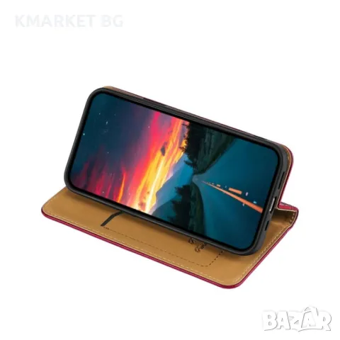 vivo X90 Pro+ Grid Texture Magnetic Wallet Калъф и Протектор, снимка 11 - Калъфи, кейсове - 49464108