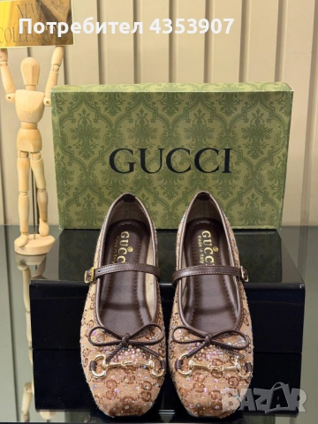 Gucci дамски обувки, снимка 6 - Дамски ежедневни обувки - 53702381